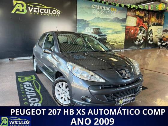 PEUGEOT 207 1.6 XS 16V FLEX 4P AUTOMÁTICO PEUGEOT 207 1.6 XS 16V FLEX 4P AUTOMÁTICO